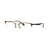 Óculos de Grau Feminino Ray Ban RB6433 3001 53 Metal Marrom na internet