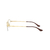 Óculos de Grau Unissex Ray Ban RB6449 2500 53 Metal Dourada - loja online