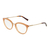 Óculos de Grau Feminino Tiffany TF2173 8252 Acetato Marrom