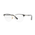 Óculos de Grau Feminino Versace VE1247 1252 Metal Preta