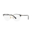 Óculos de Grau Feminino Versace VE1247 1252 Metal Preta na internet