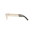 Óculos de Grau Feminino Versace VE1251 1252 Metal Dourada - loja online