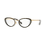 Óculos de Grau Feminino Versace VE1258 1438 Metal Preta