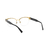 Óculos de Grau Feminino Versace VE1265 1433 53 Metal Preta