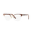 Óculos de Grau Feminino Vogue VO4120 5078 Metal Marrom na internet
