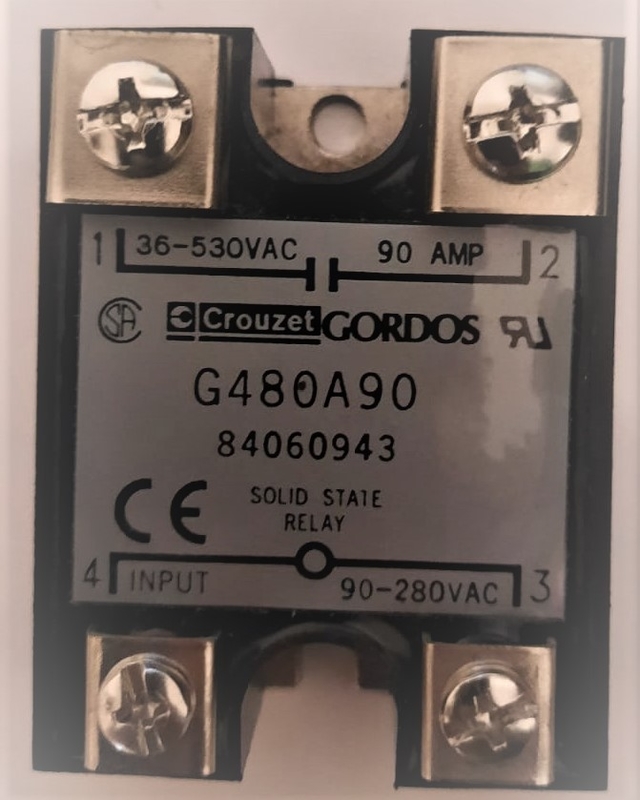 RELE DE ESTADO SOLIDO MARCA CROUZET-GORDOS MODELO G480A90