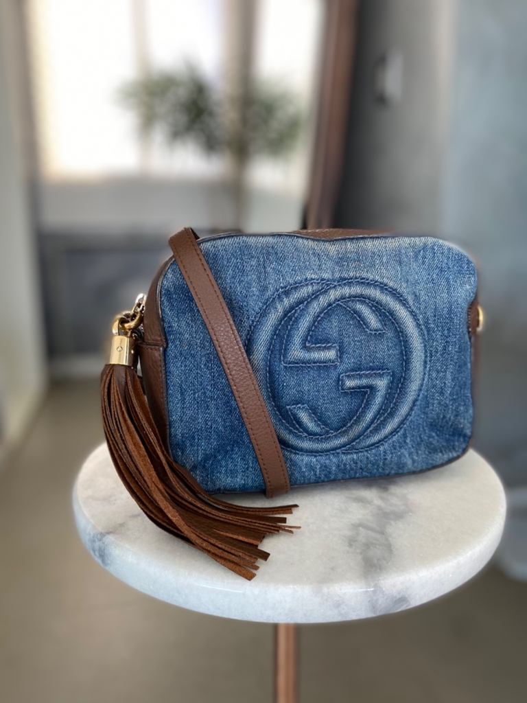 Bolsa Gucci Soho Marrom