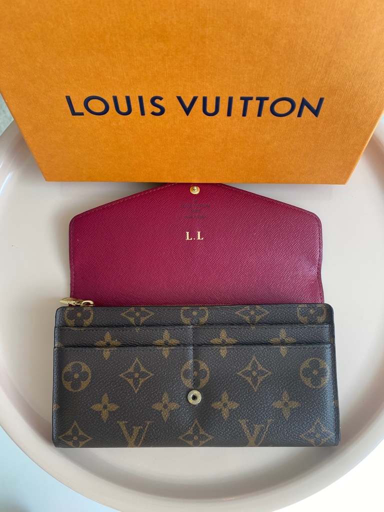 Carteira Louis Vuitton Emilie Monograma