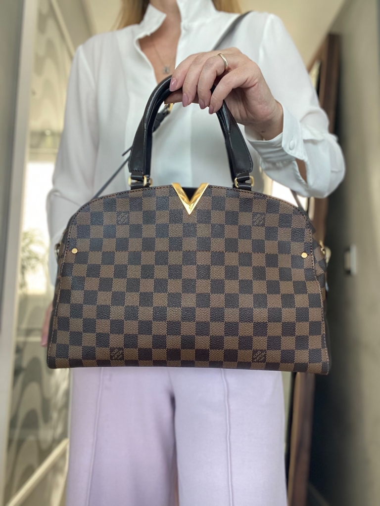 Louis Vuitton Damier Ebene Kensington Bowling