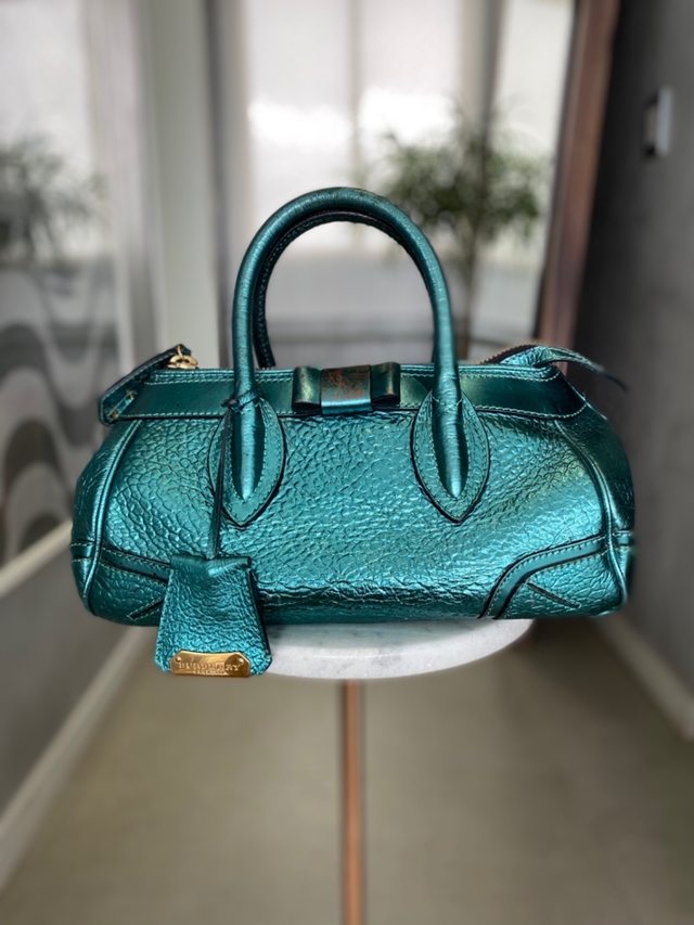 burberry python bolsa