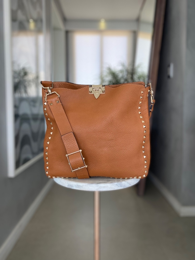 valentino messenger bolsa rockstud