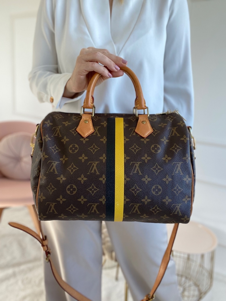 Speedy 30 Bandoulière My LV Heritage Luxury - Personnalisable