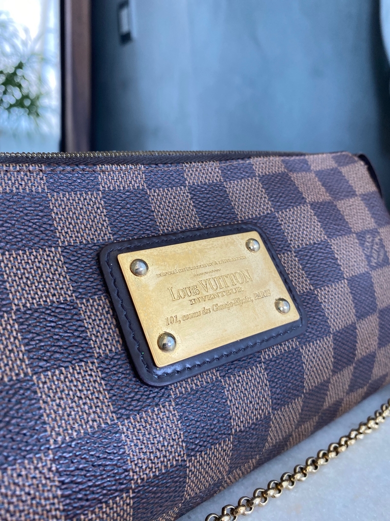 Cinto Louis Vuitton Inventeur Damier Ebene Original