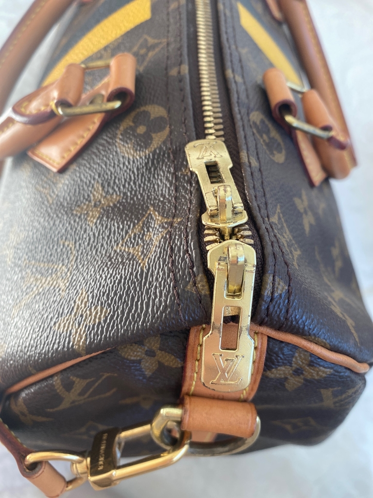 Louis Vuitton Speedy Bandouliere Bag My Heritage Monogram Canvas 30 -  ShopStyle