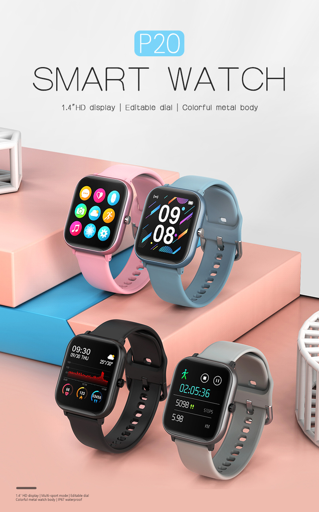 Smartwatch P20 - Comprar en AMBER SHOP