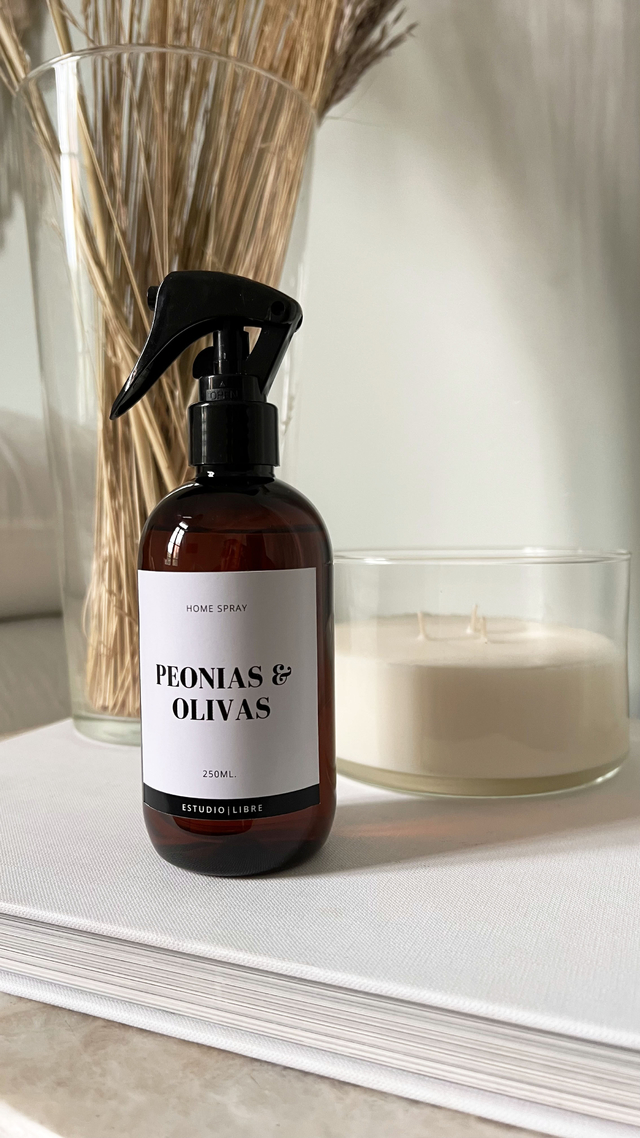 HOME SPRAY | Peonias & Olivas - Comprar en Estudiolibre