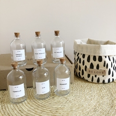 Set x 6 Botellitas para especias
