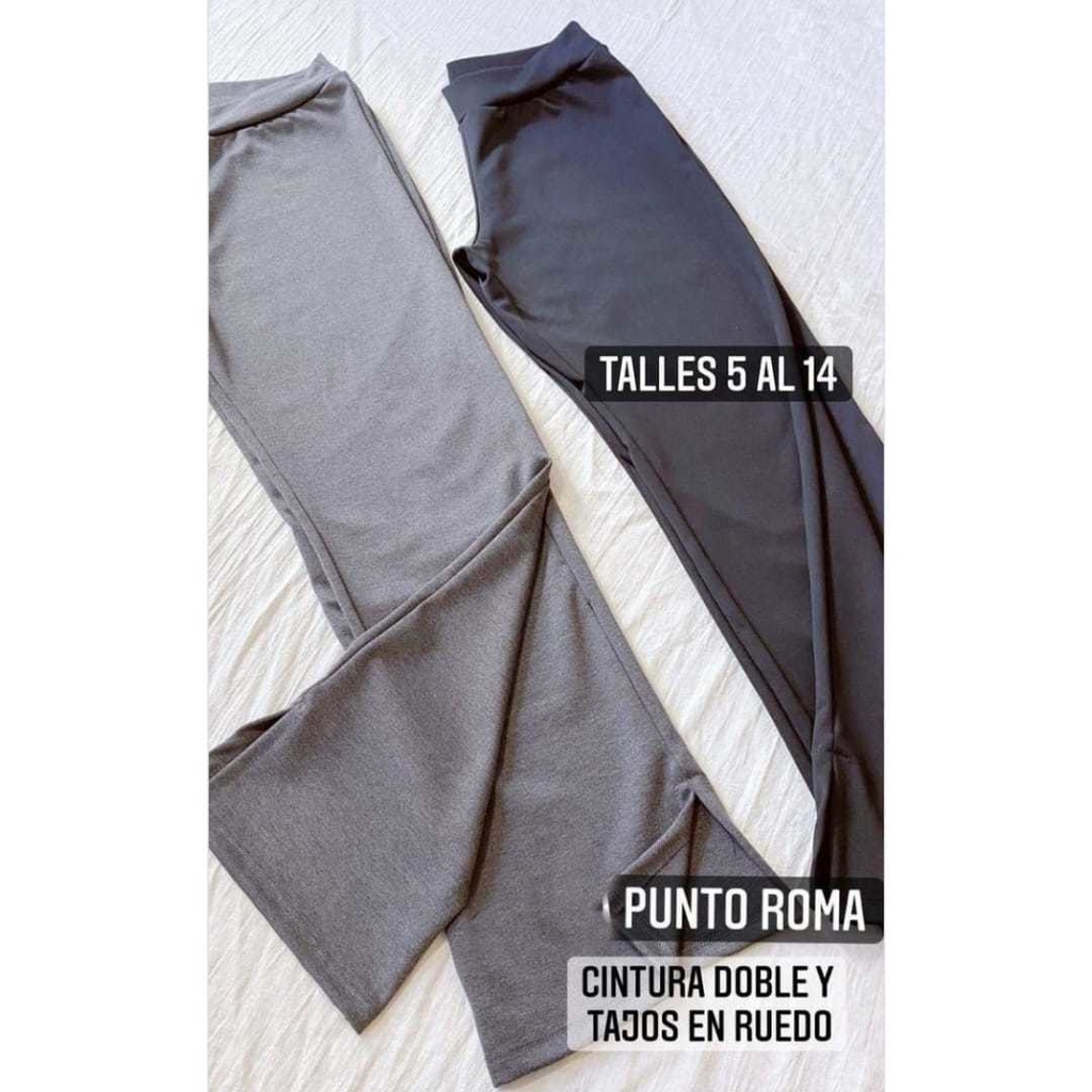 Pantalón punto roma gris, Fred Sabatier - Dalatalla