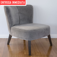 BUTACA ANA TERCIOPELO VISON - ENTREGA INMEDIATA