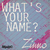 Zinno - What's Your Name? 1985 Electro Synth Pop