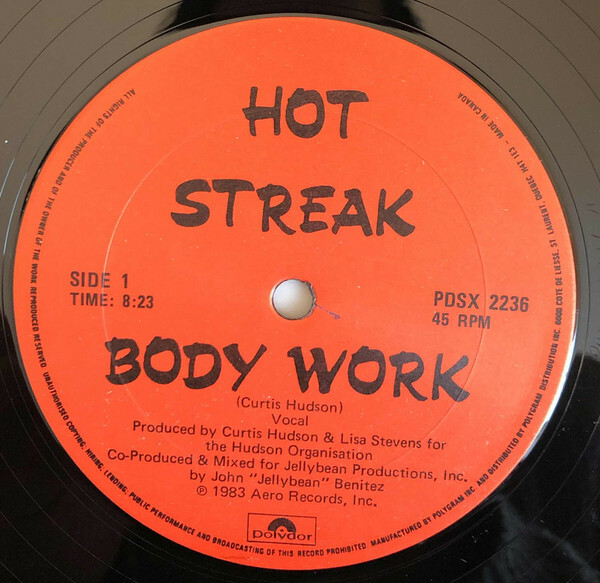 Hot Streak Body Work 1983 Electro Break