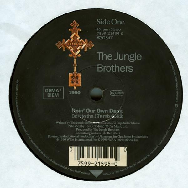 Jungle Brothers Feat. De La Soul Monie Love Tribe Called Quest And