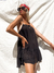 Vestido Amsterdam plumetí negro en internet