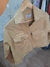 Campera Ibiza camel con tachas y cadenas - comprar online
