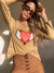 Pantalón Amparo caramelo - comprar online
