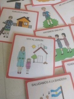 PICTOGRAMAS - RUTINA JARDIN