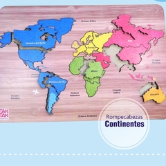MAPA CONTINENTE
