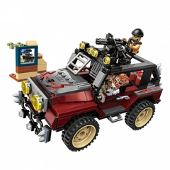 TIPO LEGO - JEEP MILITAR DE ASALTO - 307 PIEZAS Y 3 PERSONAJES - comprar online