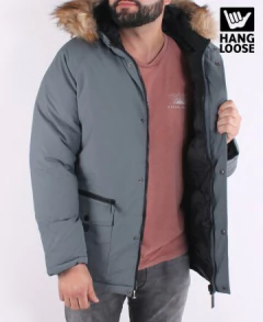 Campera Hang Loose Hooilo Reversible GRIS