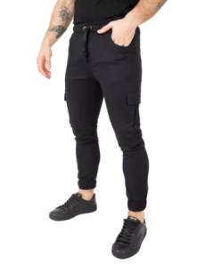 Pantalon Jogger Cargo Gabardina Hombre