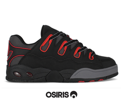 Zapatillas Osiris D3 OG Black Red Grey