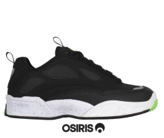 Zapatillas Osiris Graff Black White Lime