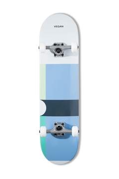Skate Vegan (Blanco con Celeste y Azul)