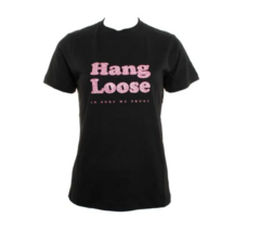 Remera Mujer mc Kahiki negro Hang Loose RMC2080AA