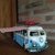 DECORAÇÃO VEÍCULO KOMBI AZUL COM TOLDO