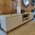 Rack MDF Areia com base de Peroba Rosa 250x45 - comprar online
