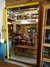 Espelho Moldura Madeira e MDF Amarelo