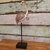 DECORAÇÃO ANIMAL FLAMINGO DOURADO