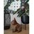 Buldogue tridimensional em madeira