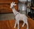 Girafa de Resina - Branca e Bronze - comprar online