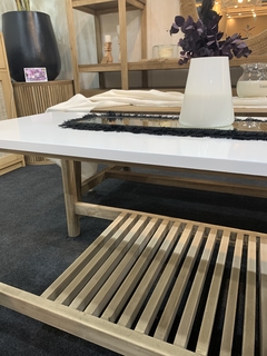 Mesa baja tapa laqueada - comprar online