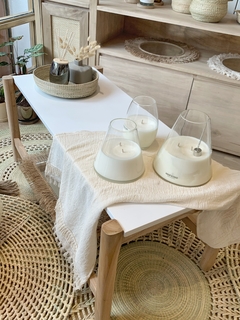 Mesa baja tapa laqueada