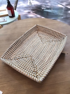 BANDEJA SEAGRASS RECTANGULAR SIN MANIJA - comprar online