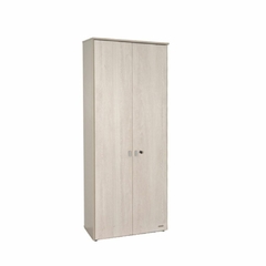Biblioteca de Puertas Altas en color gris andino, ideal para la oficina o espacio de trabajo