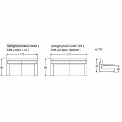 Sofa Melani 