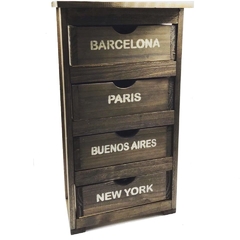 Cajonera Ciudad x4